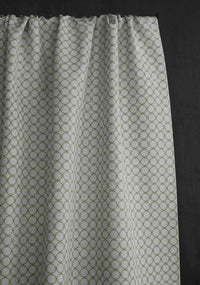 Rosalina Khaki - Green patterned fabric