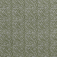 Malena Khaki - Green patterned fabric