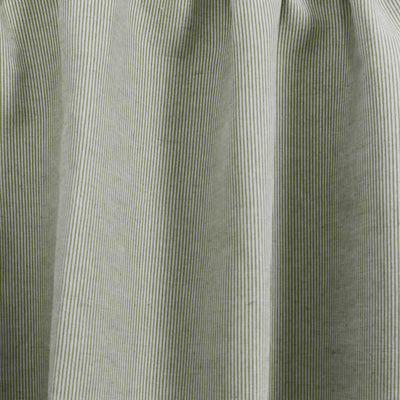 Pinni Khaki - Curtain fabric with Green striped print