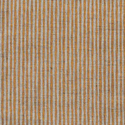 Laila Gold Rod - Curtain fabric with Yellow stripes