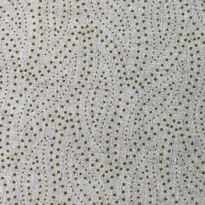 Pia Leaf - Curtain fabric, abstract Green leaf pattern