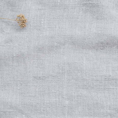 Light Blue Linen fabric - pre-washed 100% linen. Bianco Pale Blue by Ada & Ina.