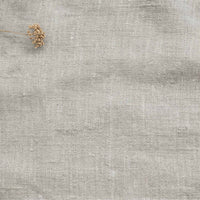 Light Grey Linen fabric - pre-washed 100% linen. Bianco Dove by Ada & Ina.