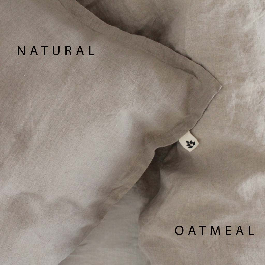 Difference between Natural and Oatmeal colours