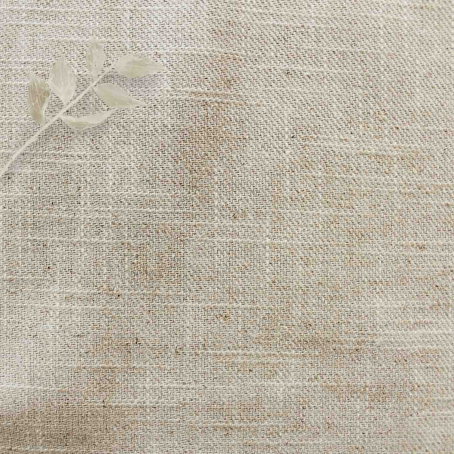 Oatmeal Linen Cotton fabric. Natural Linen for Made to Measure Curtains or Roman Blinds. Enni Oatmeal by Ada & Ina