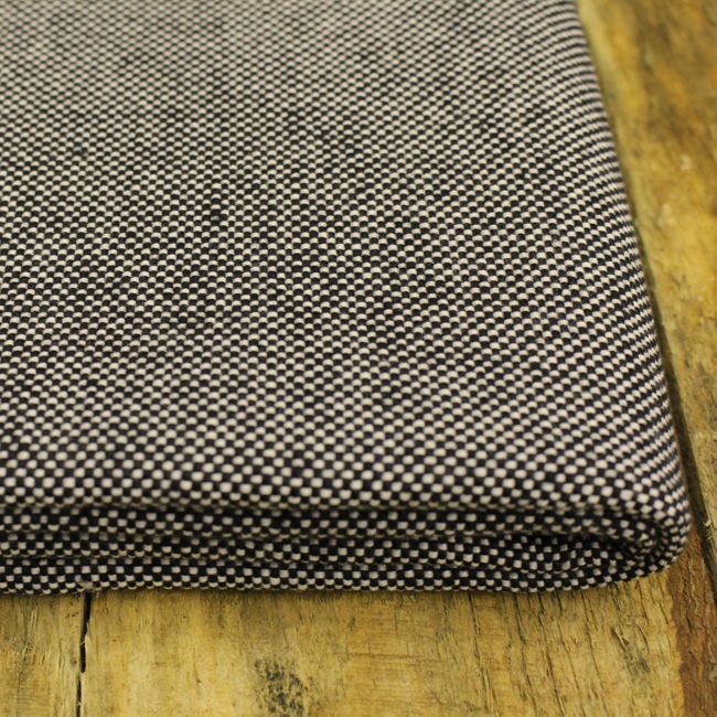 Odelia Noir Cotton upholstery fabric