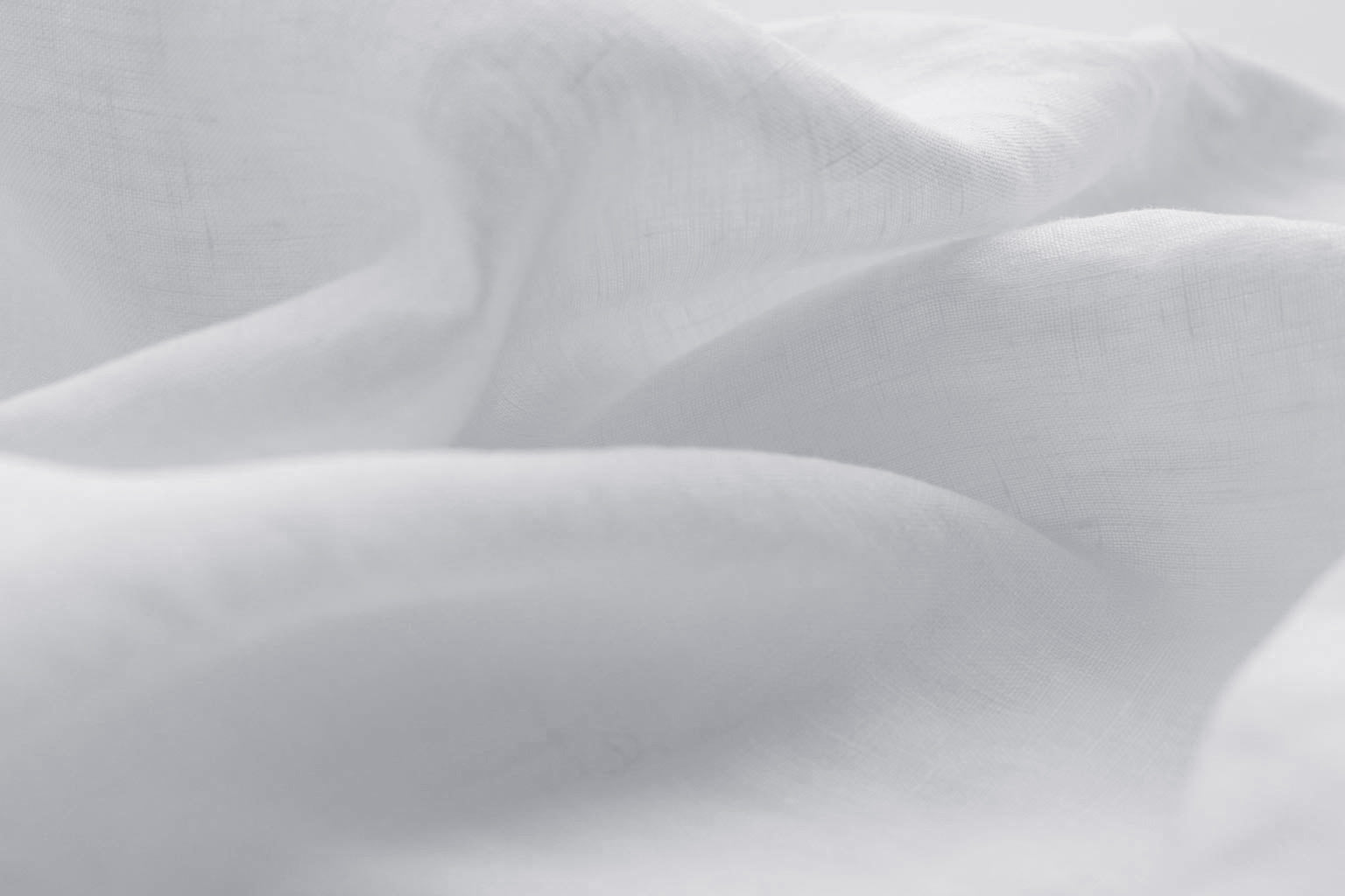 Fine Light Weight Linen for Sheer and Voile linen curtains. Pure & Brilliant White.