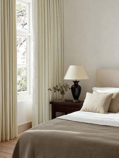 Creamy White Made to Measure Curtains - Lined Blackout or Thermal for Bedroom 
