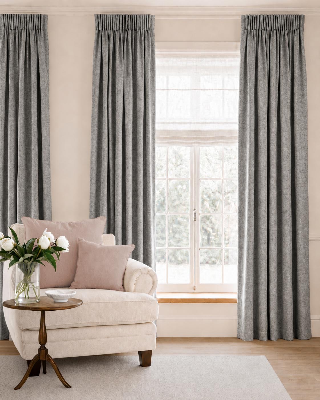 Gina Ebony - curtains 