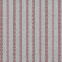 Pink Patterned Linen Curtain Fabric - Fionna Dusty Pink - Natural base fabric.