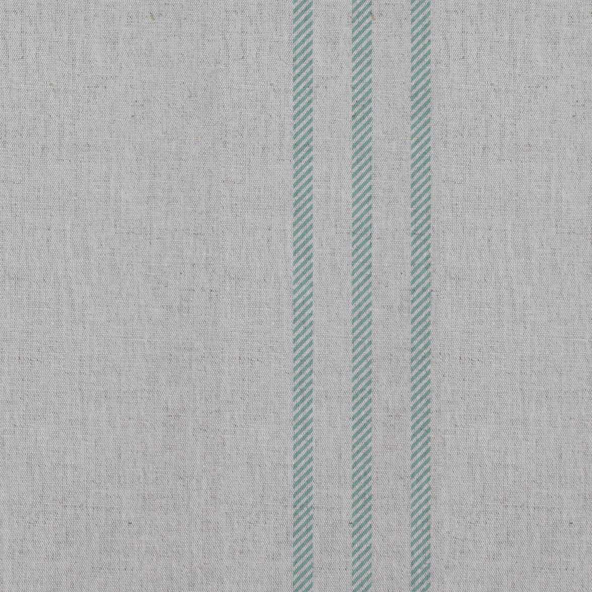 Telma Duckegg - Curtain fabric with Duckegg coloured stripes