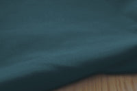 Blue 100% Cotton Fabric, close-up shot of material