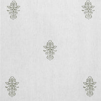 Lisana Moss - Curtain fabric with Green abstract print