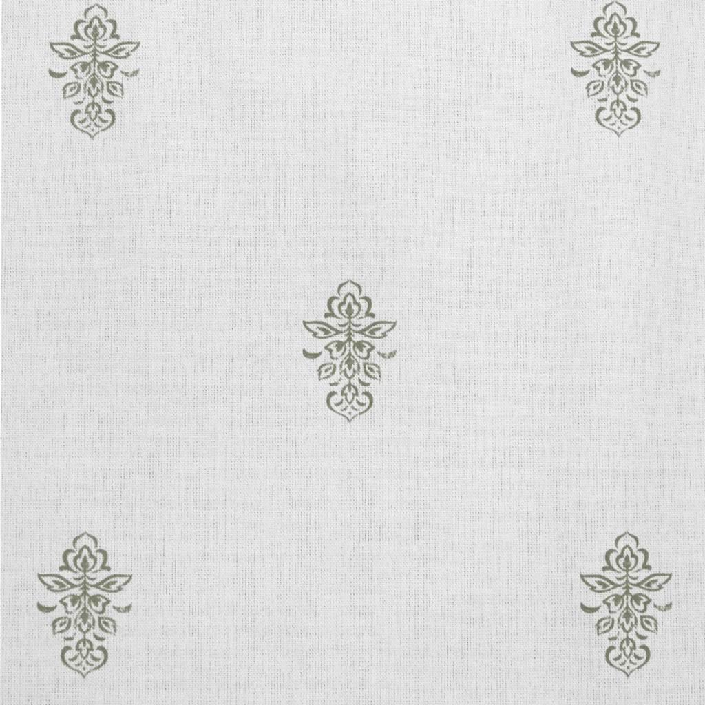 Lisana Moss - Curtain fabric with Green abstract print