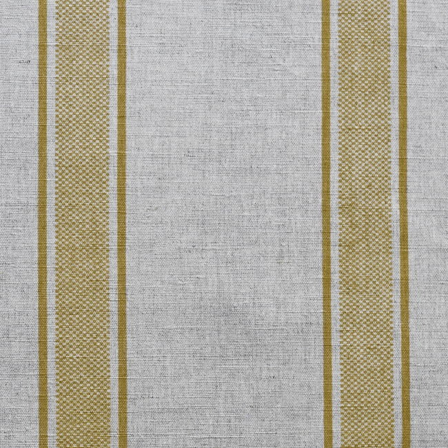 Bella Gold Rod - Curtain fabric with Yellow stripes