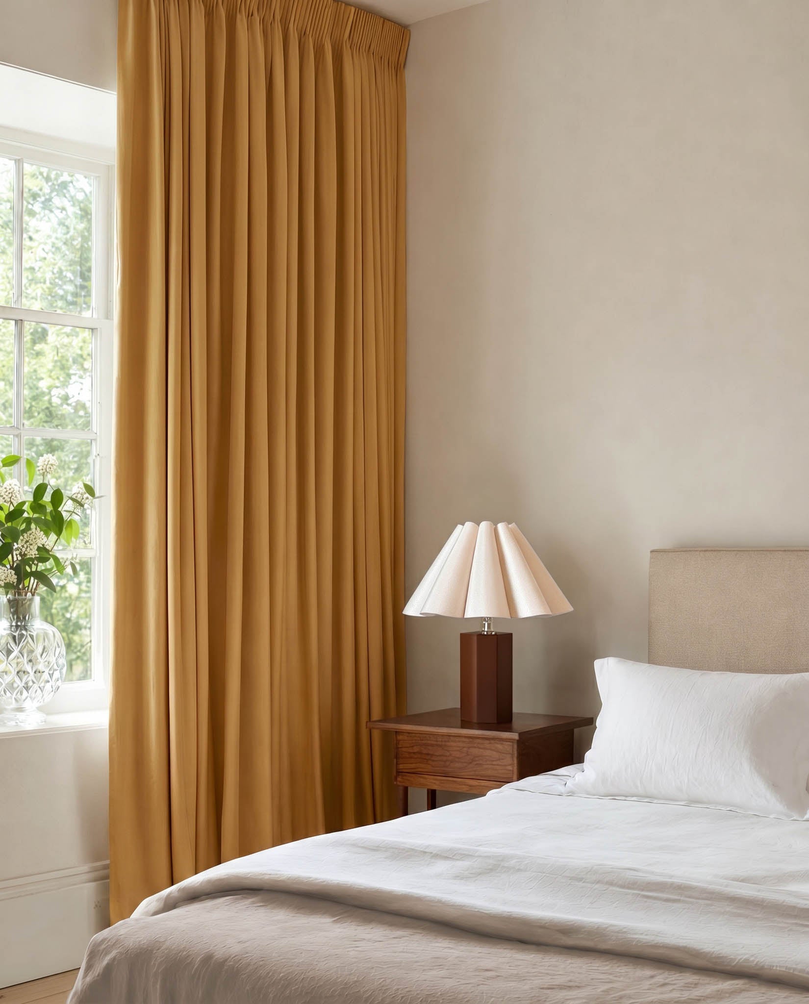 Amara Mustard Roman Blind