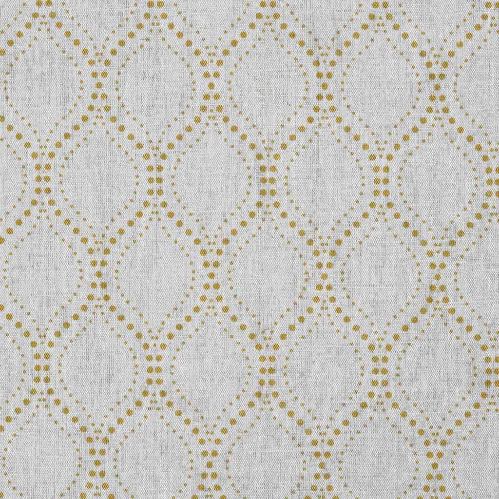 Sara-NAT Mustard - Curtain fabric with Yellow abstract print