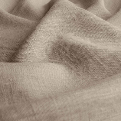 Natural Linen fabric - pre-washed 100% linen curtain fabric. Bianco Natural by Ada & Ina.
