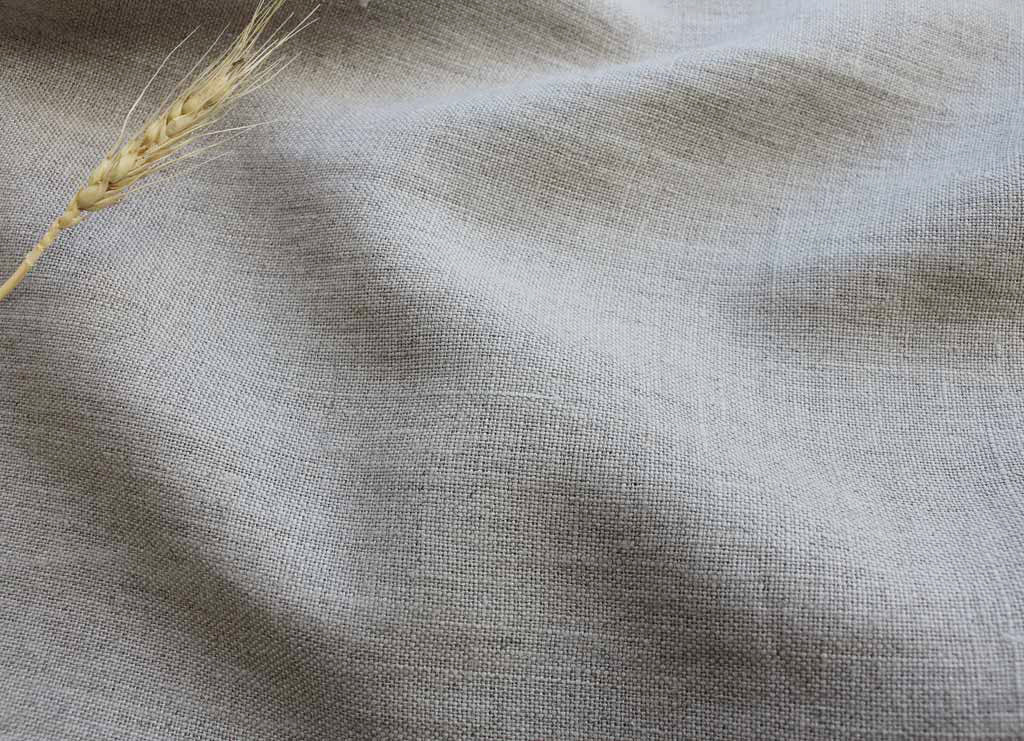Linara Natural - 100% Linen fabric - Main Fabric Shot