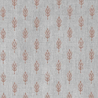 Sariann New Blush - Curtain fabric with Pink botanical print