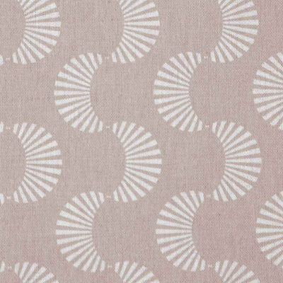 Naja New Blush - Curtain fabric with Pink abstract print