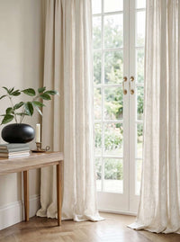 Off-white Linen Curtains - 100% Linen. Made of Bea Off White by Ada & Ina.