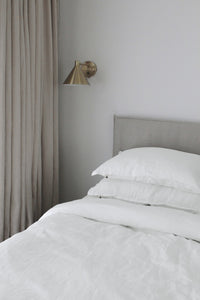 Off White Linen Bedding. Off White Linen Duvet Cover and Linen Sheets.
