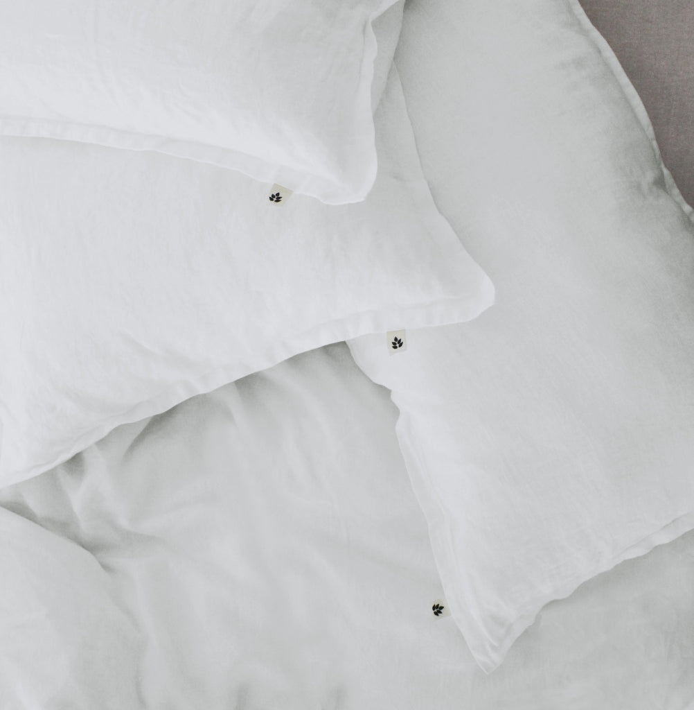 Linen Pillowcase 50x75 cm, White