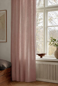Pale Pink Custom made Curtain. Linara Rose by Ada & Ina