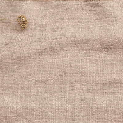 Pale Pink Linen fabric - pre-washed 100% linen. Bianco Old Rosa by Ada & Ina.