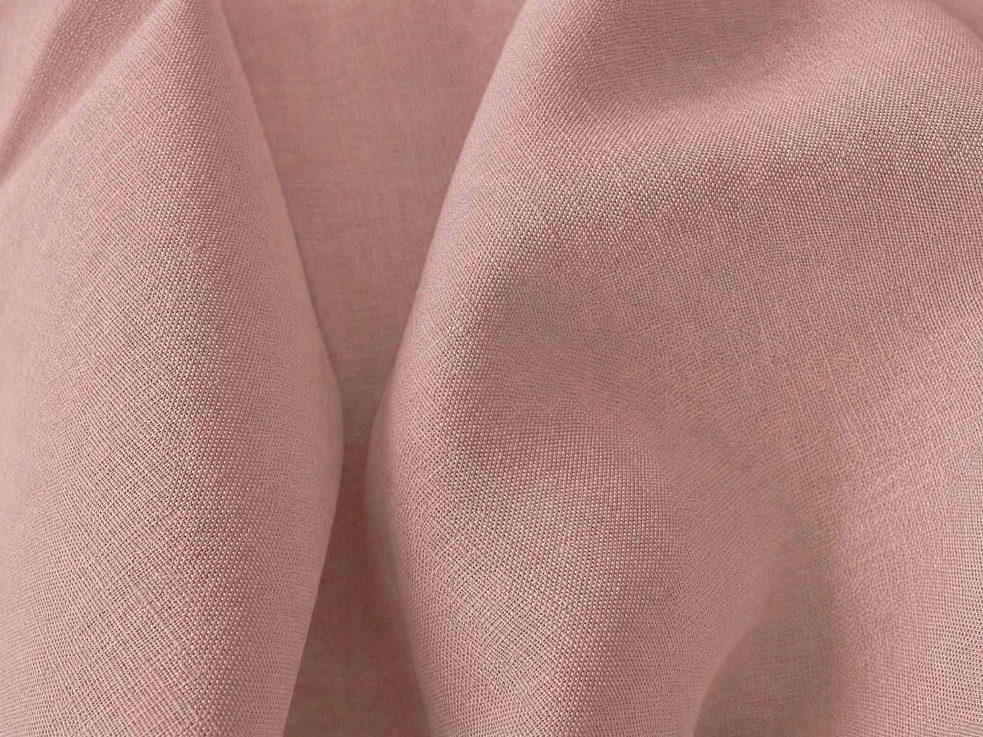Pale Pink Pure linen fabric - close-up. Linara Rose by Ada & Ina