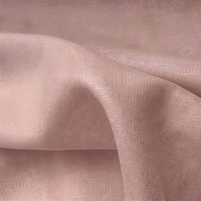 Pale Pink Linen fabric - 100% Linen. Linara Rose by Ada & Ina