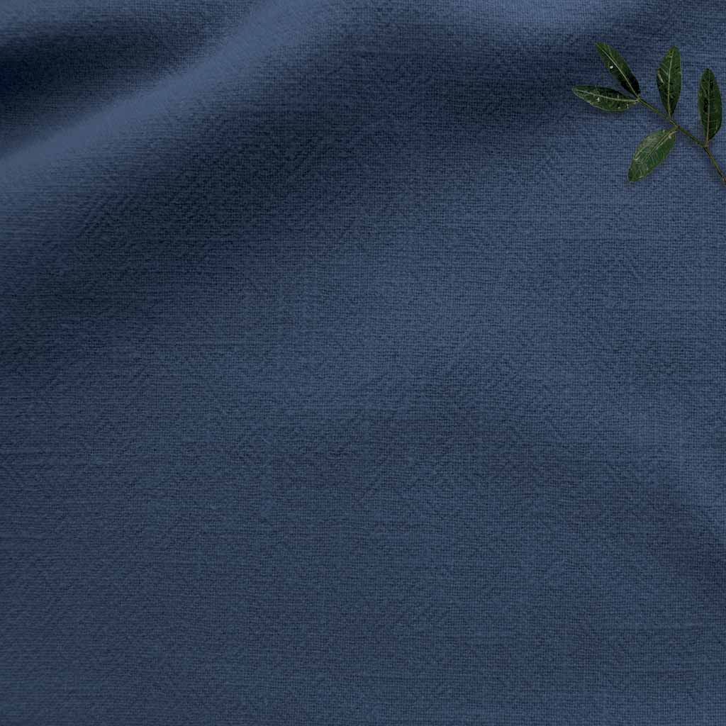 Perla Ink Blue Curtain