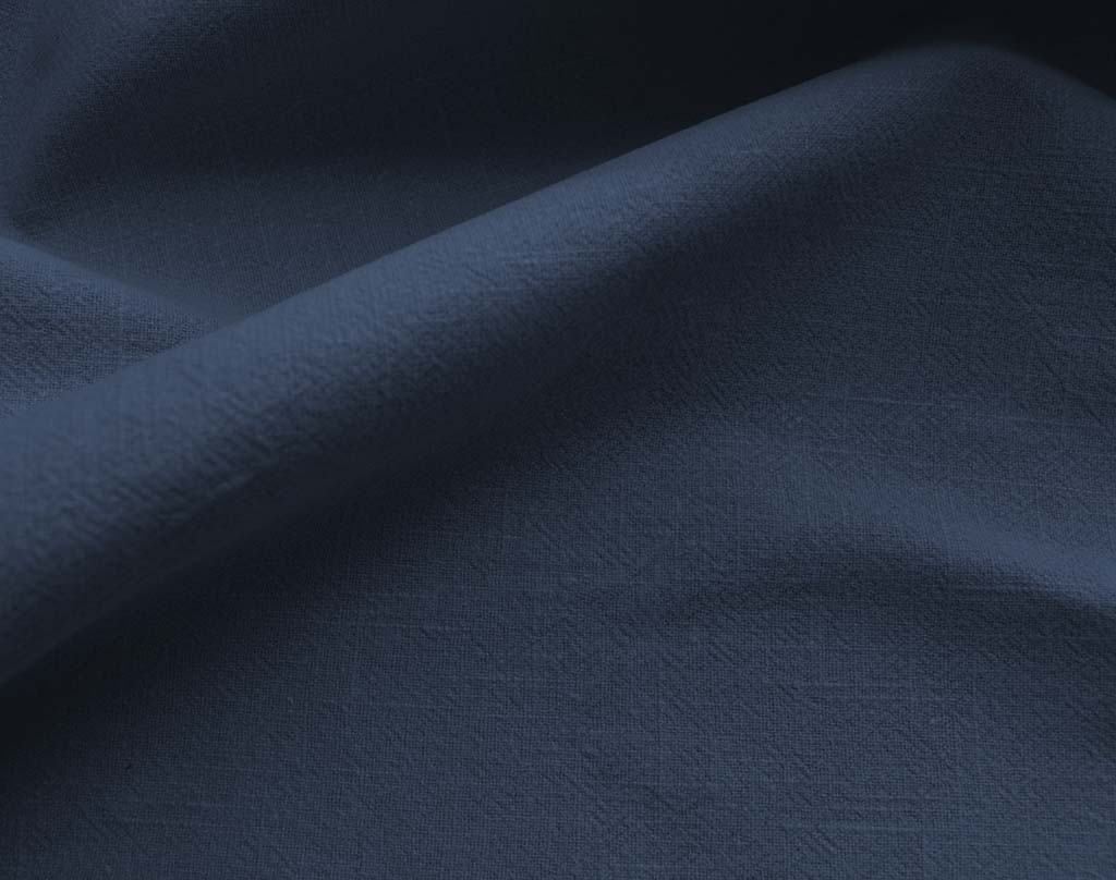 Perla Ink Blue Curtain