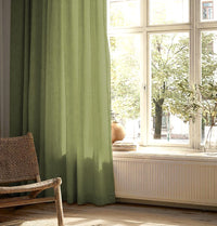 Perla Sap Green Bed Valance