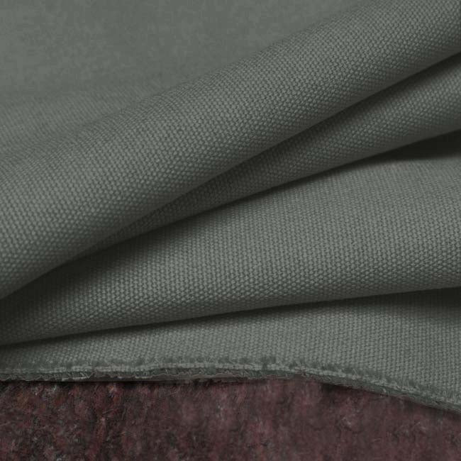 Danila Pewter - Grey cotton fabric for upholstery, curtains and blinds