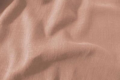 Pink Linen Cotton fabric. Very soft - close-up. Enni Summer Rose by Ada & Ina
