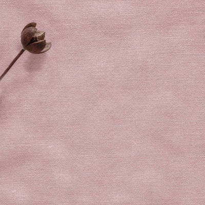 Pink Linen stonewashed Fabric. Mariana Wild Peony by Ada & Ina
