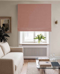 Bea Rhubarb  - Blackout Roman Blind