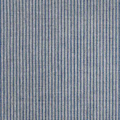 Pinni Night Blue - Curtain fabric with Blue striped print