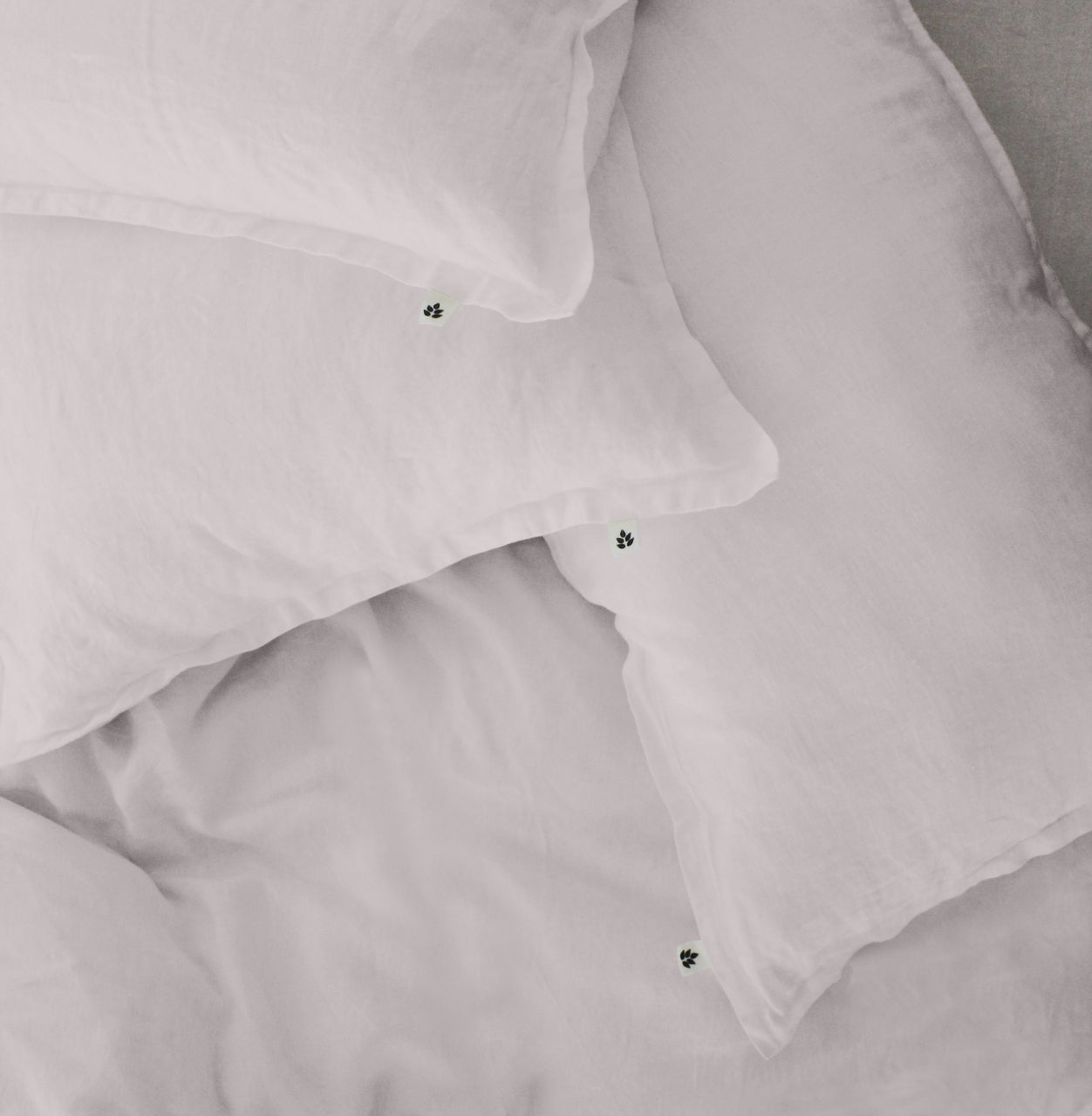 Pink Linen Duvet Cover and Pillow Cases , Linen Bedding Rose Blush