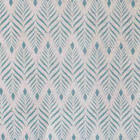 Sylvia Sage - Light Green abstract print on Natural fabric