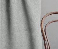 Alma Sage - Curtain fabric with Green botanical print