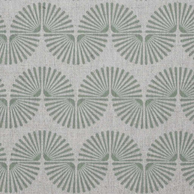 Ofira Sage - Curtain fabric with Green abstract print