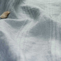 Sari Dove Dream - Striped linen fabric, white stripes