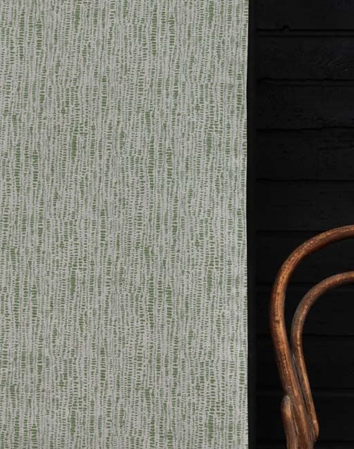 Dora Seaweed - Fabric for curtains, Green