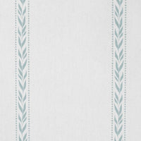 Helena Shadow Blue - curtain fabric with Light Blue striped print