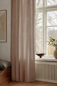 Subtle Pink Custom made Curtain. Linara Sandy Rose by Ada & Ina