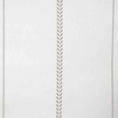 Berit Taupe - curtain fabric with Beige striped print