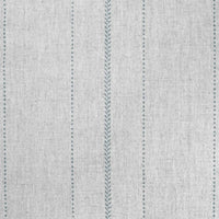 Inari True Blue - Curtain fabric with Light Blue striped print